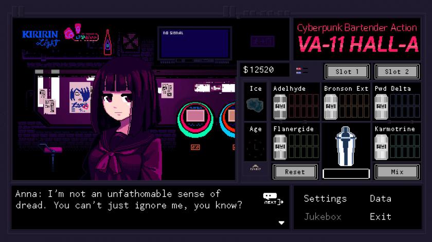VA-11 HALL-A：赛博朋克酒保行动